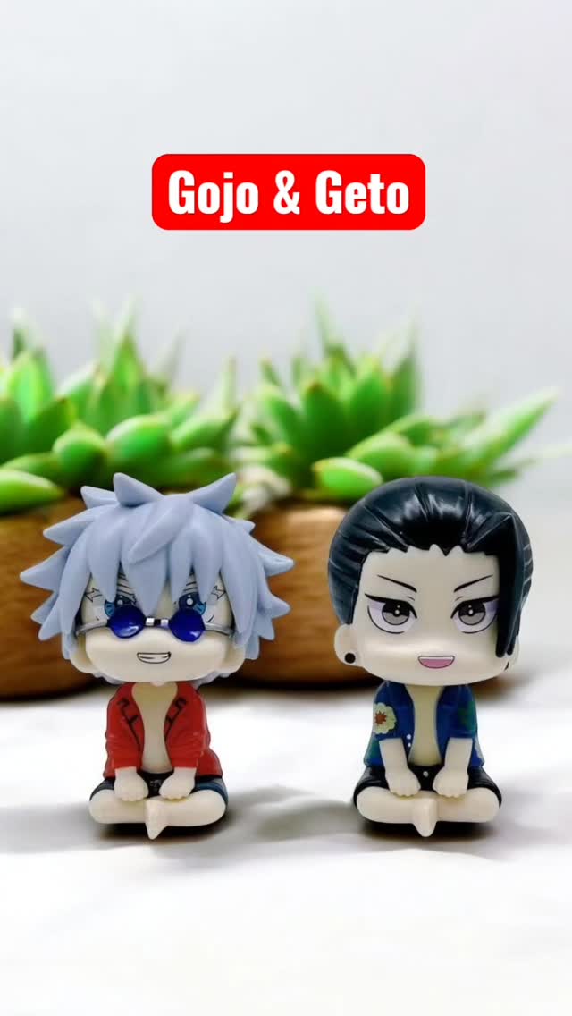 Are you ready to relive the iconic bond between two legendary sorcerers? Step into the world of Jujutsu Kaisen with the Gojo Satoru & Suguru Geto Sitting Figure (Approx. 10 cm).#jujutsukaisen #gojo #getosuguru #anime #kpopsensei