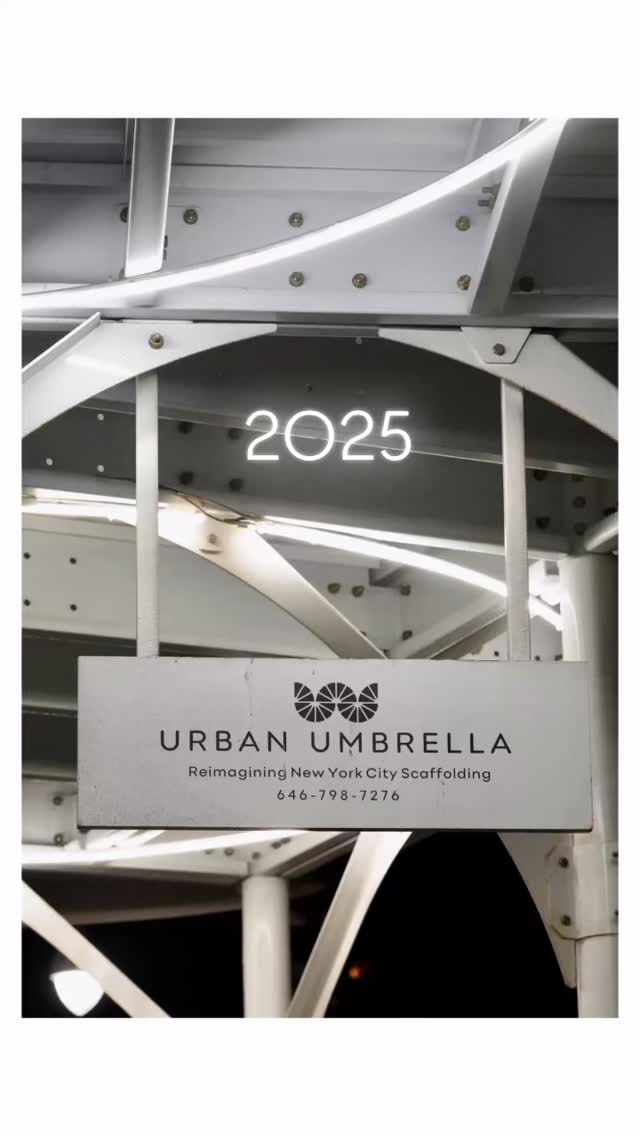 Protecting pedestrians in style is what Urban Umbrella does best, and 2025 was no different. From New York to Miami and beyond, we’re thankful to be a part of your streetscape. Cheers to 2026!
#urbanumbrella #nyc #newyork #scaffolding #happynewyear