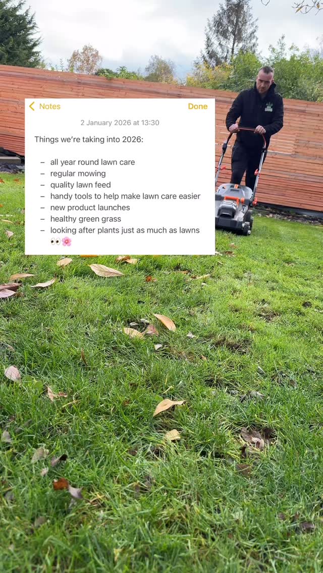 2026 is a big year for us and we are excited to be getting started! 🎉
From new lawn care products and tools to a whole new product range we know it is going to be the best year yet. And to top it off, we’re going to carry on taking you all with us! 🌱
More info coming soon 👀
garden | gardening | lawn | lawn care | weeds