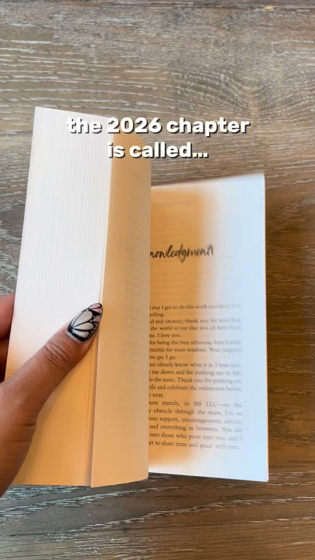 Each year I choose a word to set the tone for the year. I make it my mantra—my meditation that I return to to maintain perspective and focus. Last year was HARVEST. The year before was FAITHFUL. This year, the word that kept coming to the forefront of my mind was EASE, and I think it’s just right for some of the changes I’ve been preparing for. More balance, more rest, more mindful, more boundaries… more exploration, more intention, more sunshine… more soft life, more EASE. #wordfortheyear #resolution #mindset #authorsoftiktok