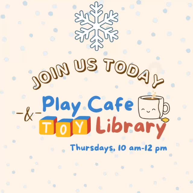 Join us this morning for Play Cafe & Toy Library. We’d love to see you there!
#playcafe #toylibrary #yeg #yegfamily #edmonton