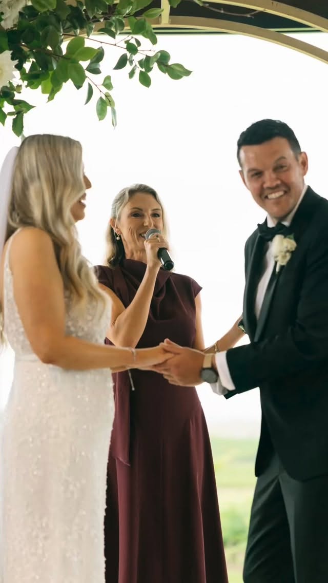 Ever thought of having your wedding at a winery?! 🍷
Just look at Emily & Michael’s perfect day 🤍
Married among the rolling vines at the stunning Acacia Ridge Vineyard, Yarra Valley, set right in the heart of wine country. What a venue — breathtaking views, golden light and the most romantic backdrop for saying I do.
Emily & Michael, thank you for letting me be part of such a beautiful celebration. Your love is warm, genuine and full of laughter — may your life together be just as magical as this day 🍷✨
Photography @singlesoulau
Bride @ej.grainger
Groom @myrtle_tan
Violinist @tahnayawynneviolinist
Venue @acaciaridgewinery
Florist @flowerheadevents
Entertainment @musicwithmemories
Styling @natseventsandstyling
.
.
.
#yarravalleyweddings #marriedbytash #celebrant #destinationwedding #love