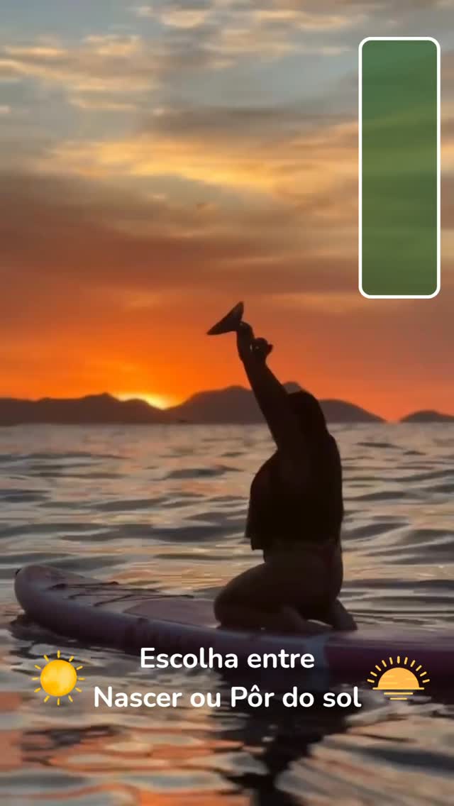 Você prefere nascer ou pôr do sol?
Vem viver o Rio de um jeito diferente. A Rodrigo Índio Tours te convida para a experiência de stand up paddle em Copacabana ou Ipanema, no nascer do sol ou no pôr do sol.
No nascer do sol, a cidade ainda está em silêncio. O mar mais calmo, o céu mudando de cor e a sensação de começar o dia com presença e leveza. No pôr do sol, a luz dourada toma conta do horizonte, o ritmo desacelera e o dia se despede com uma energia especial.
Em ambos os momentos, a experiência vai além do esporte. É conexão com o mar, com o corpo e com a paisagem. Tudo feito com tranquilidade, segurança e respeito ao tempo de cada pessoa, seja você iniciante ou praticante.
Escolha o seu momento. O nascer ou o pôr do sol. O mar te espera. Vem com a gente.
#nascerdosol #pordosol #riodejaneiro #standuppaddle #copacabana
