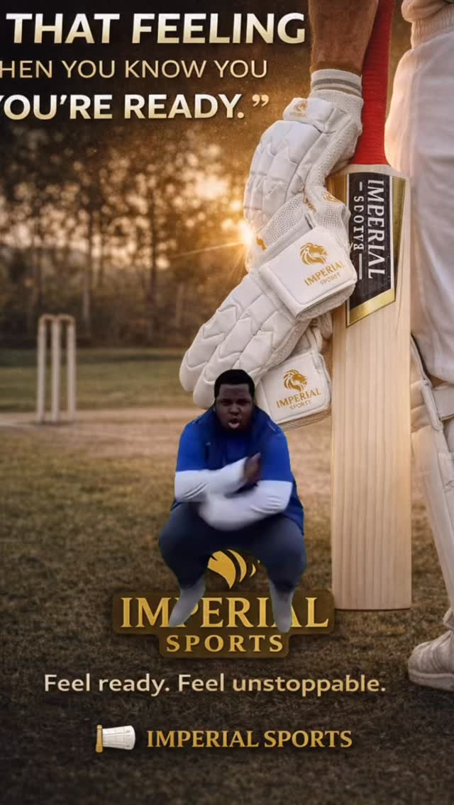 That feeling when your bat feels perfect in your hands.
When your pads sit right.
When you walk out knowing you’re ready.
That’s the Imperial Sports feeling 👑🏏
#ImperialSports #cricketconfidence #feelready #cricketlife #trustyourgear #nextlevelcricket