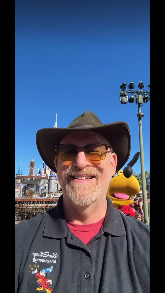 Always great fun when I get to see Pluto!
www.WDWithMe.com #disney #imagineer #imagineering #waltdisneyworld #mansbestfriend