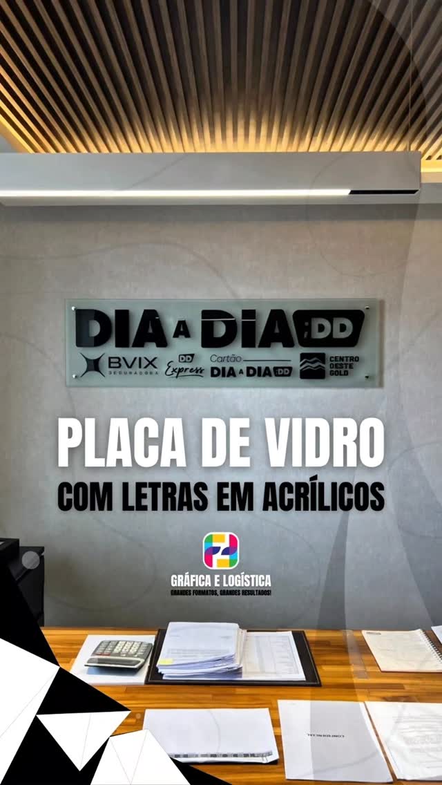 ✨ Comece o ano dando uma cara nova para o seu escritório!
Do projeto à instalação, cada detalhe faz a diferença no resultado final.
Placa de vidro com letras em acrílico, produzidas com corte a laser, garantindo precisão, acabamento impecável e sofisticação.
Transforme seu ambiente e cause uma ótima primeira impressão.
📩 Fale com a F&F Serviços Gráficos e leve sua marca para outro nível.
#FFServiçosGráficos #ComunicaçãoVisual #PlacaDeVidro #LetrasEmAcrílico #CorteALaser