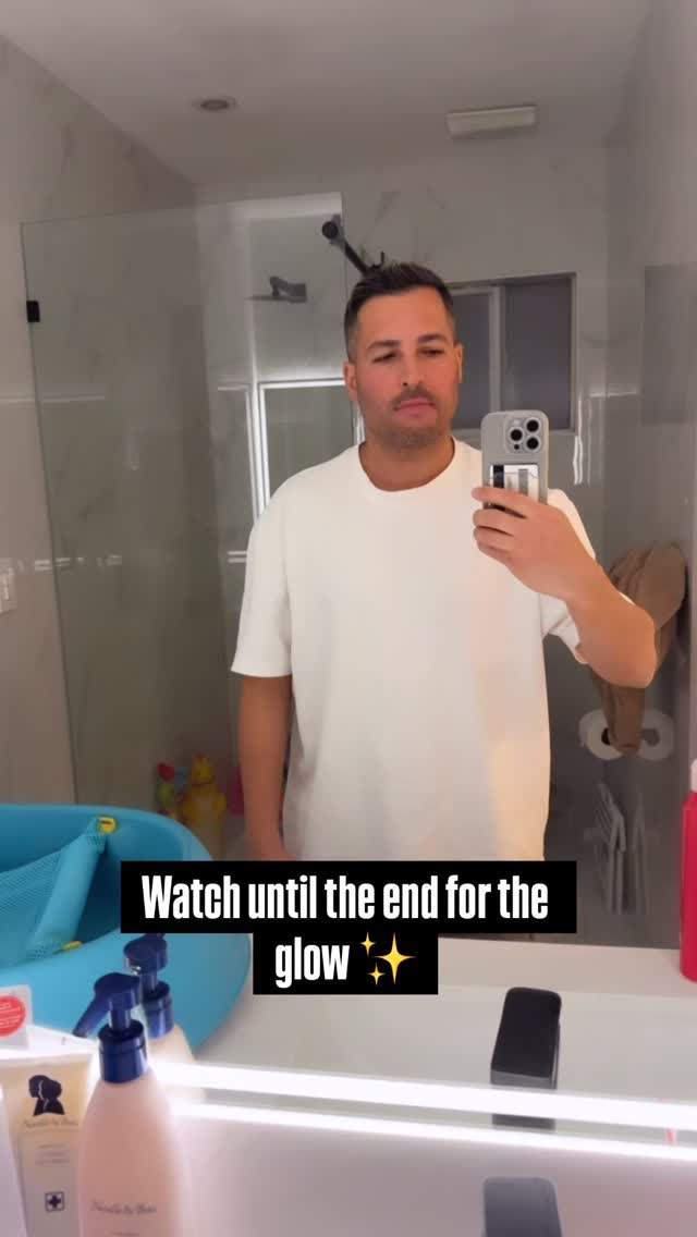 Watch until the end for the glow ✨