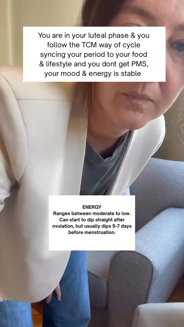 Save and refer to this during the luteal phase of your period.
āļøComment CHEATSHEET if you want a one pager on how to cycle sync your period the TCM way and support a healthy period throughout each phase of the menstrual cycle
#beingchinese #chineseculture #chinesemedicine #cyclesyncing