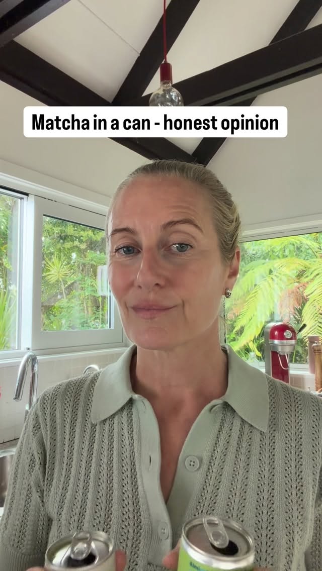 I tried matcha in a can…. Naming no names 🙄