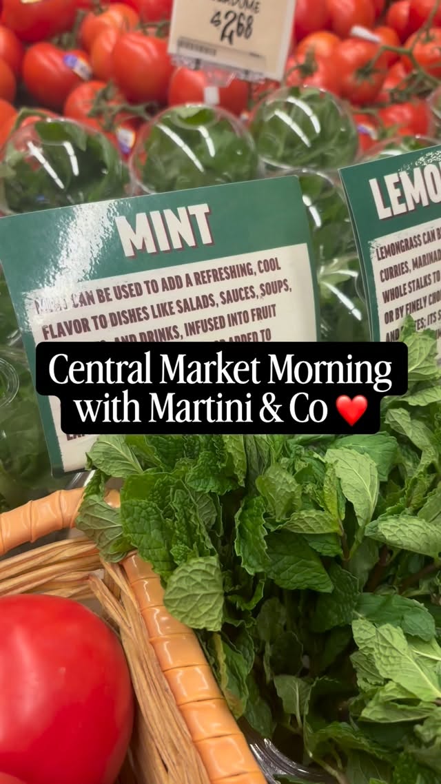 Come along with us to San Antonio’s Central Market with us for Wine Wednesday! 🍷🎉✨
We’ll be sharing Rafe’s Roman style artichoke recipe soon 🇮🇹 elevate your daily with a little dolce vita with Martini & Co ✨
#centralmarket #sommelier #winewednesday #sanantonio #italian