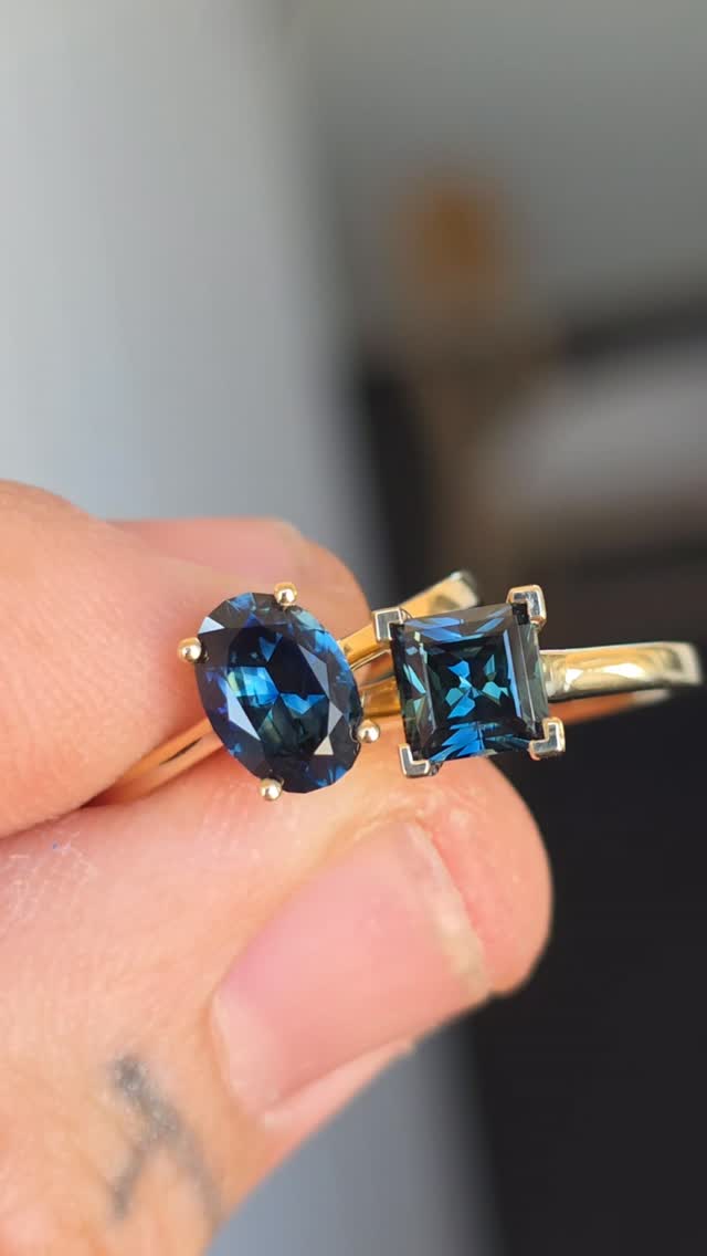 When the ring design lets the sapphire do all the talking 💫
The ideas are endless when it comes to ring designs but this time simplicity takes the cake! Lorraine, a long time supporter of ours, met with us at Gemfest hoping to find herself a sapphire and a little piece of the Queensland Gemfields. Not much convincing was needed when she saw the gorgeous blue French cut square sapphire, it was love at first sight! Opting for a solitaire design with squared corner claws complimenting the sharp, linear edges of the sapphire set in 9k gold.
To view our available Sapphires, Fine hand-made Jewellery and Custom designing - Dm, email sales@thehouseoffacets.com.au or visit our website to book an online or in-person appointment today.
www.thehouseoffacets.com.au
#frenchcut #bluesapphire #australiansapphire