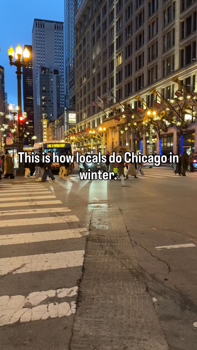 Only have 48 hours in Chicago in the winter? This is how to do it right.
Stay central in River North, the Loop, or the Gold Coast so you can spend less time freezing and more time enjoying the city. Think warm museums, iconic architecture, cozy restaurants, and classic Chicago meals that hit extra hard when it’s cold out.
Day one is all about culture and comfort
The Art Institute of Chicago, lunch at The Gage @thegagechicago or Miller’s Pub @millerspub, dinner at Gibsons Italia @gibsonsitalia or RPM Steak @rpmsteak, and a skyline nightcap at Cindy’s Rooftop @cindysrooftop
Day two leans neighborhood and food
Coffee and pastries from Kasama @kasamachicago , museums or West Loop wandering, lunch at Quartino @quartinochicago or Cafecito @cafecitocoffeehouse and a final dinner at Monteverde @monteverdechi or Bavette’s Bar & Boeuf.
Chicago in winter is big city culture without the chaos.
Less crowds, more character, and some of the best food weekends you’ll ever have.
If you’re planning a Chicago winter weekend, visiting for the first time, or searching for the best things to do in Chicago in winter, save this.
Comment GUIDE for my Chicago neighborhood guide and the places I love in the city.
48 hours in Chicago winter | Chicago winter itinerary | things to do in Chicago in winter | Chicago winter travel guide | best restaurants in Chicago winter | where to stay in Chicago winter | Chicago weekend trip winter