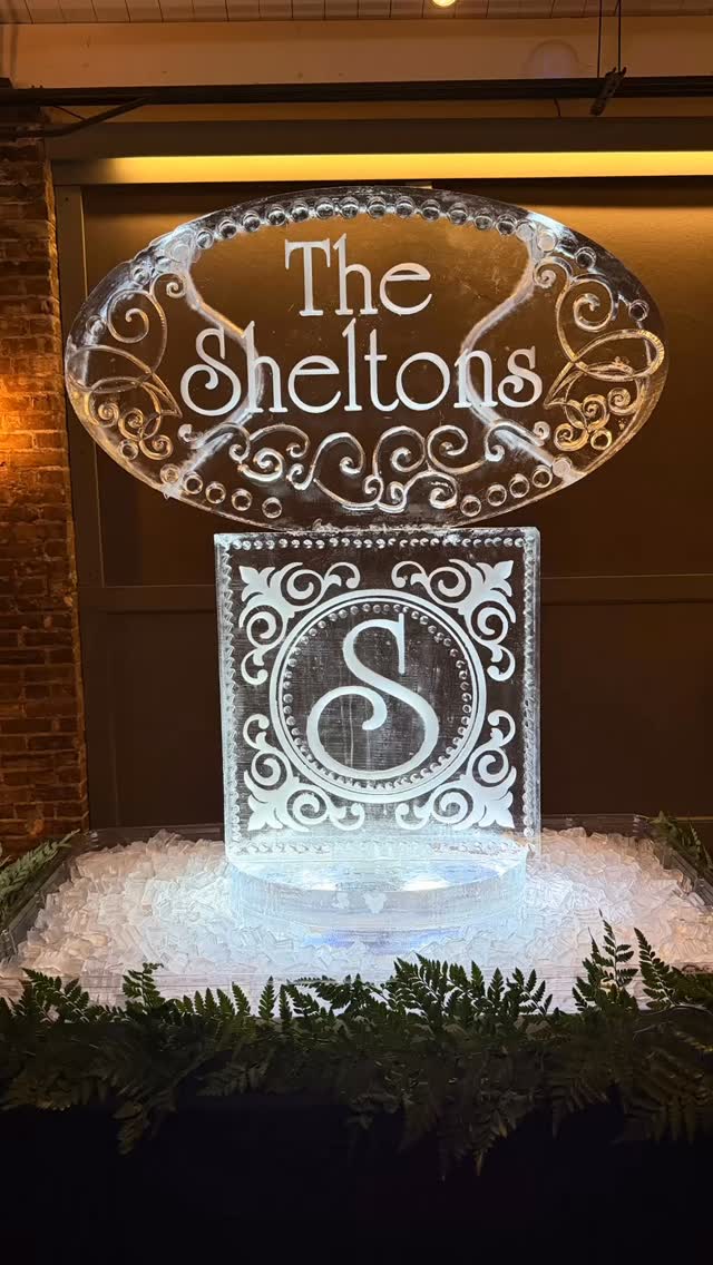 Go ahead, add the ice sculpture!🤍