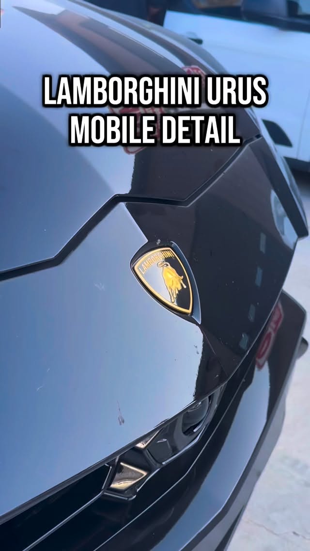 Mobile detail anyone? 🧼
.
This Lamborghini Urus scheduled for our mobile maintenance detail. This includes a brief wipe down and vacuum for the interior. Followed with a wheel detailing & a thorough hand wash! 🫧
.
If your looking to maintain your vehicle without leaving your home, job, or event. Message us today, we’re more than happy to go and help you with your auto care needs!🤝