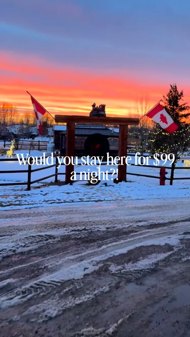Would you stay here for $99 a night?! ❄️🔥
January only at Prairie Junction — book any cabin or RV for just $99/night and get FREE access to our hydrotherapy spa.
Cedar sauna. Hot tub. Cold plunge.
Four cozy themed cabins + hotel-ready RVs.
The perfect winter mini glamping getaway.
⚠️ January dates are limited — once they’re gone, they’re gone.
Book now directly through us to enjoy this offer.
.
.
#albertaglamping #albertacamping