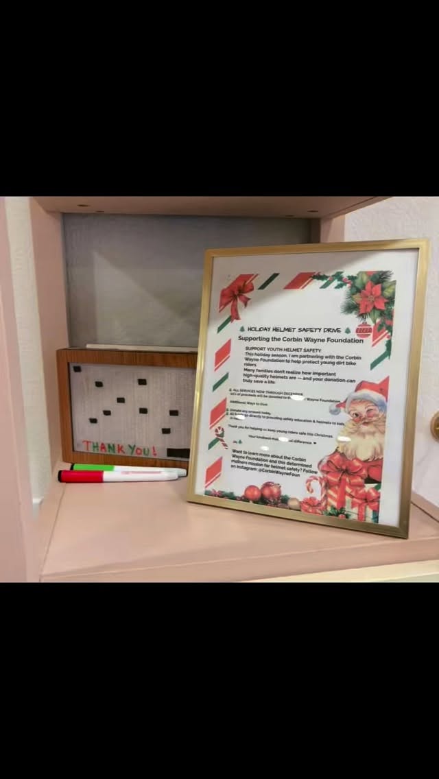 Someone is getting a new lid this weekend…
🤫
STAY TUNED‼️
#helmet #helmetsafety #safety #corbinwaynefoundation