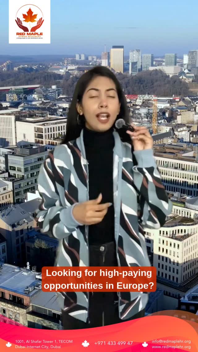 ✨ Ready to take your career to Europe? 🇪🇺
High-paying job opportunities await you in Luxembourg — one of Europe’s safest, most prosperous, and fastest-growing countries 💼🌍
With Red Maple Human Resources, your international career journey starts now.
🔹 Warehouse Assistants
🔹 Logistics Helpers
🔹 Cleaners & Housekeeping Staff
🔹 Factory & Production Workers
💶 Earn €1,800 – €2,500 per month
🏡 Stable life | 🚀 Career growth | 🌟 European exposure
Thousands have already transformed their future with us — you could be next!
⏳ Limited vacancies. Don’t wait.
📞 Call us today or 🌐 visit our website to apply.
Your European dream is closer than you think ✨
Red Maple Human Resources — Leading people to their destination.
#WorkInLuxembourg #EuropeJobs #LuxembourgJobs #OverseasCareers #HighPayingJobs RedMapleHR WorkAbroad EuropeanDream JobOpportunities InternationalCareers 🇱🇺💼✈️