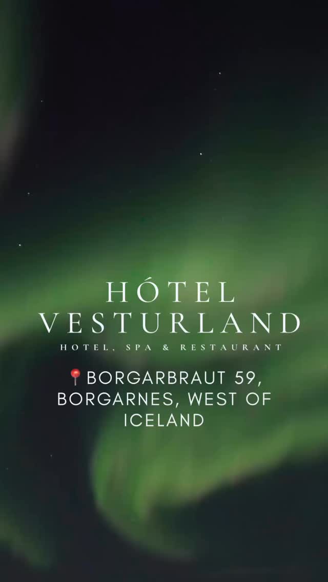From September to April, the night skies around Hótel Vesturland often light up with the Northern Lights, one of nature’s most breathtaking shows.
💚 Did you know?
Iceland sits directly under the Aurora Oval, making it one of the best places in the world to experience the Northern Lights dancing across the sky.
#NorthernLights
#VisitIceland
#IcelandTravel
#ChasingAurora
#exploreiceland