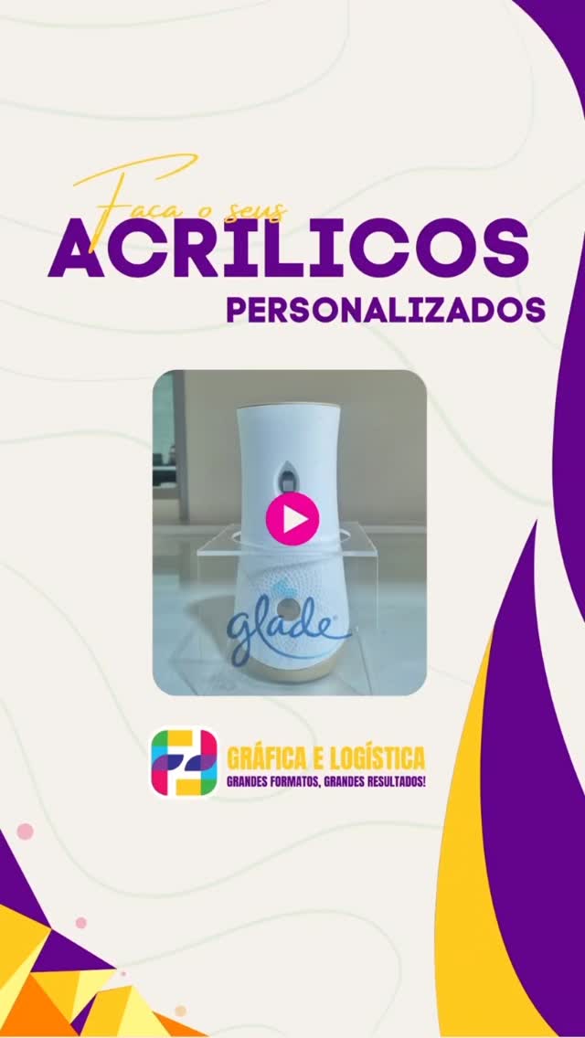 ✨ Acrílicos personalizados do jeito que você precisa!
Neste vídeo mostramos todo o processo: desde a moldagem do suporte em acrílico, passando pela colagem feita com precisão, até o resultado final, pronto para valorizar o produto no ponto de venda.
Cada detalhe é pensado para unir funcionalidade, resistência e estética, entregando uma peça sob medida para a sua marca.
📌 Quer um acrílico personalizado para o seu negócio? Fale com a gente!
F&F Serviços Gráficos
Grandes formatos, grandes resultados!