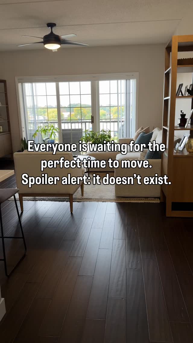 The market.
The rates.
The headlines.
Those are the things people wait on.
But most moves don’t start with the market.
They start with life.
Needing more space.
Wanting less responsibility.
A new job.
Aging parents.
A lifestyle that no longer fits the house you’re in.
There is almost never a perfect market.
There is a right time for you.
If you’re thinking about buying or selling in Chicago or the suburbs and feeling unsure, you’re not behind or doing it wrong. You’re human.
I break this down and explain how to think about timing without the noise.
If you want to get started, DM me.
right time to buy a home | right time to sell a home |Chicago real estate advice | buying a home in Chicago | selling a home in Chicago | Chicagoland real estate market | life changes and moving