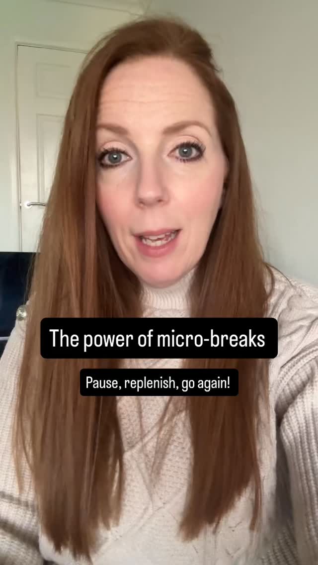 I can get fully locked into a task and before I know it hours have flown by and I haven’t eaten or had a drink. My basic needs have flown right out of the window!
Listening to other business owners, I know I’m not on my own, when I say theres often a feeling of urgency and panic hanging over me - thinking about all the jobs I have to do, not wanting to make people wait and let them down. Feeling guilty for taking time out of the week to do anything other than work.
That is not happening this year!
I know this is only small but after the school run, before starting work today, I hoovered the house and tidied around. It was a symbol of putting my family before my laptop.
I would normally come back and no matter what mess the house was in, feel compelled to get straight on to my emails.
Well, no more! A step taken towards breaking an unhealthy cycle.
This year I am trying to focus on the mantra, ‘Me before work’. Whenever the excuses start in my head for why I haven’t got time to do my morning walk and that I should reply to emails, I come back to, ‘No….me before work’. It’s amazing how a simple phrase can hold so much power.
I know when I meet my needs, I feel balanced, calmer and work, opportunities and clients flow in naturally.
Remember, none of us have got this life stuff 100% sorted. We are all a work in progress!
Just know you are worth looking after. People will have to wait. There will always be more jobs, housework, emails waiting for you.
You matter 💙
#microbreaks #selfcare worklifebalance