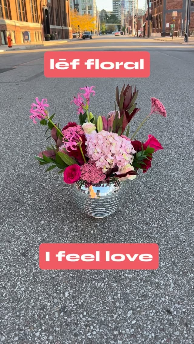 Starting to feel the love! 💕
FLOWERS IN THE CITY!
www.leffloral.com
243 N 5th St
Columbus, OH 43215
614-254-6280