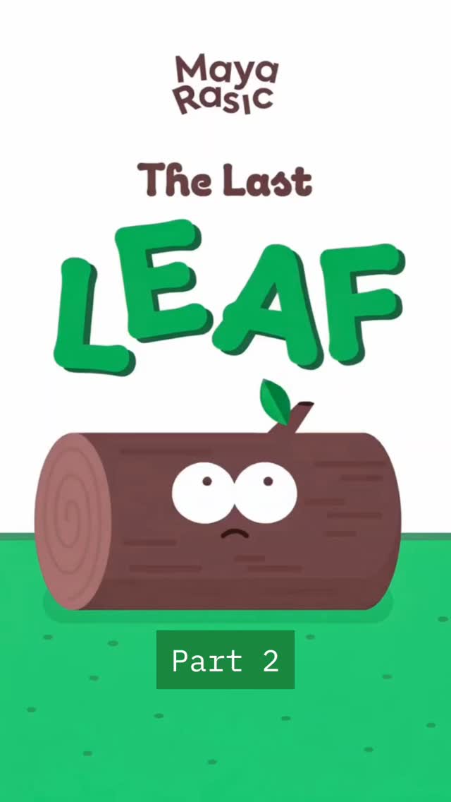 The Last Leaf - Part 2
The story continues as the Leaf shares wisdom with the tree. You too will feel the cycle, he says!
.
I'm testing an animation tool so lemme know how you like this. Childish cartoons were always a thing for me.
.
Hope you enjoy! ❤️
.
#cartoonart #cartoon #cartoondrawing #wisdom #thecycle