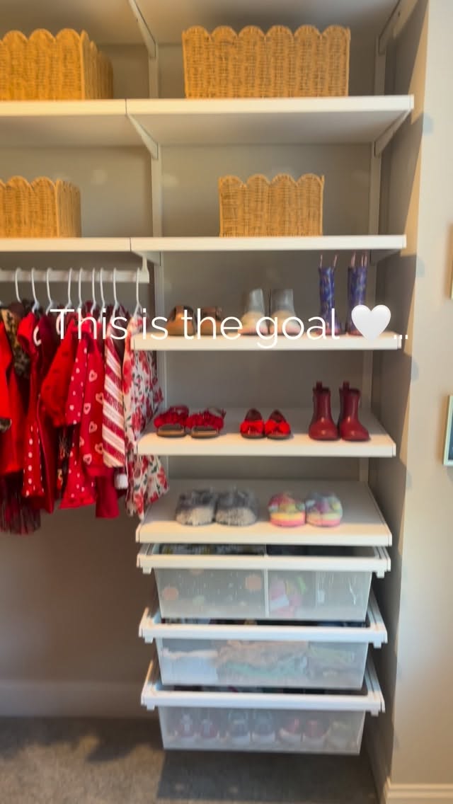 This might be hard for some to hear, but I’m going to say it anyway.
For this transformation, we installed an ELFA Decor+ system from @TheContainerStore, using two different shelving options to actually make the most of the space.
-Full wood shelves
-Ventilated shelves
Why?
Because as a pro organizers we know spatial capabilities, product specifications, and real-life functionality, so your investment works for you from day ONE. So using both types of shelves checked all three boxes for this space.
I’ve seen it time and time again. A client brings me into a space that has a poorly designed custom solution or purchased products that they thought would solve their storage problems.
And guess what? When it’s time to reincorporate their items…reality sets in.
What looks pretty on your screen doesn’t always translate to real life with your stuff.
I believe spending thousands of dollars on a custom space only to redo it in a few years OR living with a poorly designed space is not an investment worth making. Same goes for products.
Pick up the phone. We’re here to save you from you.
No judgment. And yes- it’s ok to ask for help. 😉
#thecontainerstoreorganizer #elfa #kidscloset