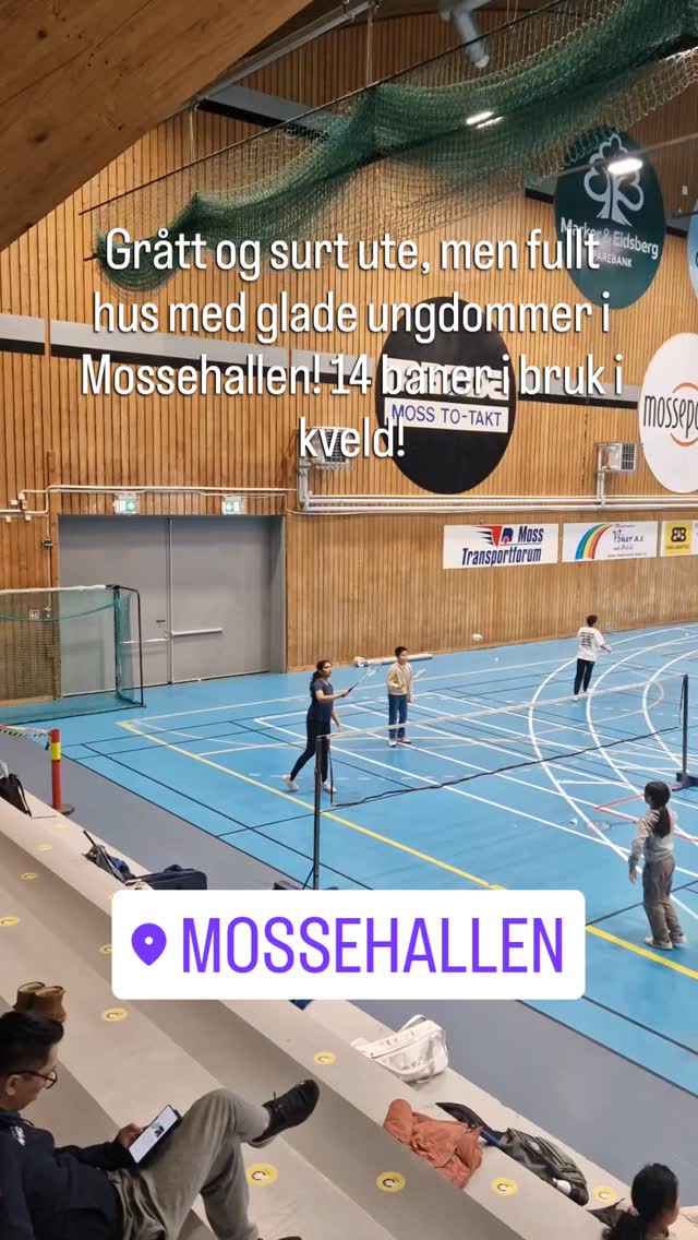 #mossbadmintonklubb #norgesbadmintonforbund #mossidrettsråd #badmintonforalle #babasushimoss #sportmodern #stabburet #infinitum #norprofil