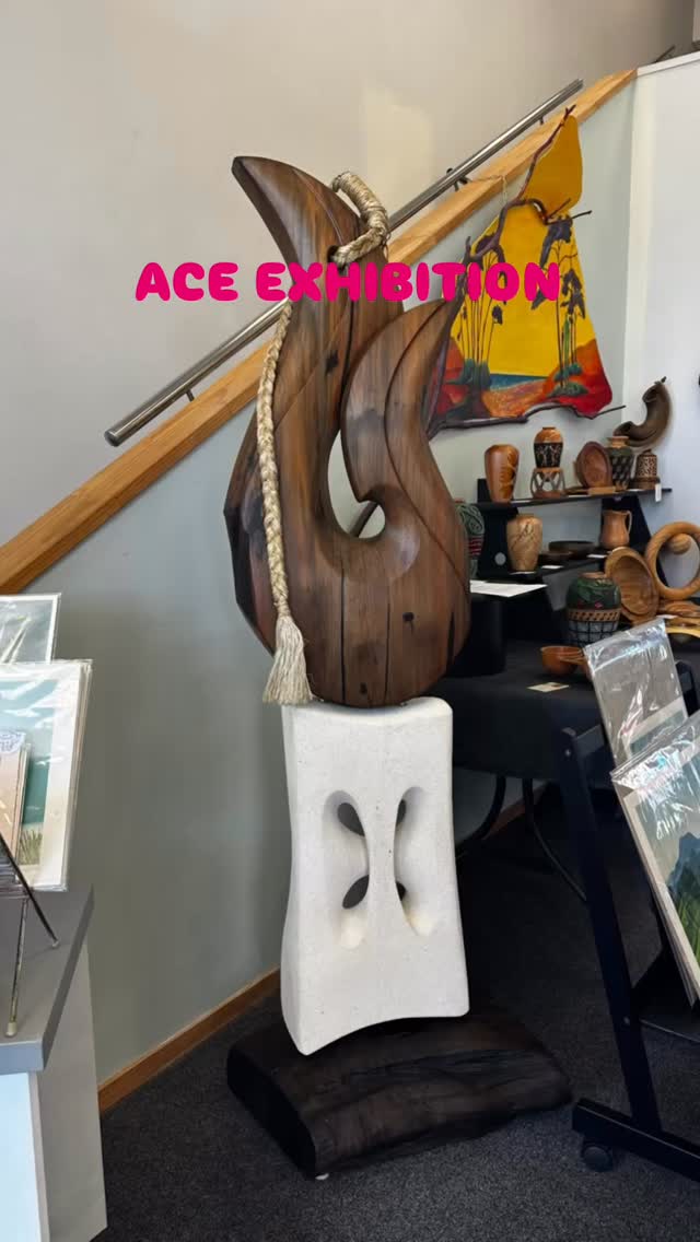 Check out all the pretty things at the Arts Collective Exhibition! Open Tues to Sun 10-4pm behind Robert Harris in the Strand! #artforyourhome #supportlocal #supportartists #whakatane #artforsale