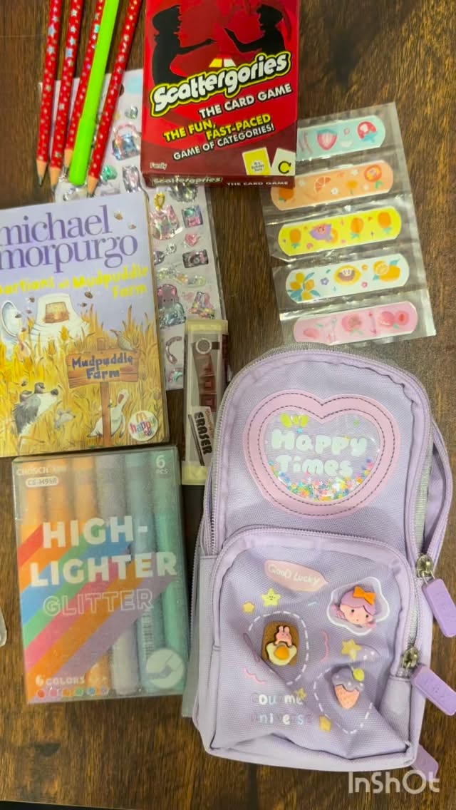 The cutest little pack bags! Get a ready set to go!