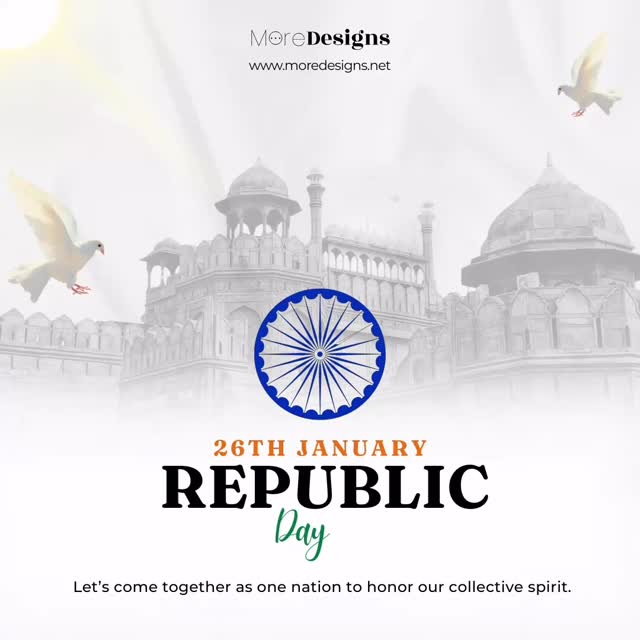 Jay Hind! 🇮🇳 #moredesigns #republicdayindia #wordpress #wix #webdevelopment