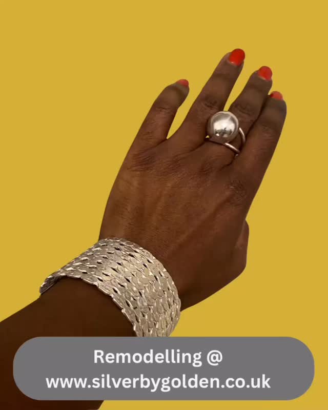 ✨That jewellery you no longer wear still has a story worth telling.✨
These pieces began as a silver cross and chain, carefully remodelled into a sculptural ring and textured cuff — designed to be worn, not stored away. The original silver remains, reworked by hand into forms that feel contemporary, considered, and personal.
At Silver by Golden, we specialise in remodelling meaningful jewellery into modern heirlooms, honouring what was while creating something that fits who you are now.
Your old jewellery, reimagined. ♻️✨
#SilverByGolden #JewelleryRemodelling #ModernHeirlooms #HandcraftedInSilver #SustainableLuxury