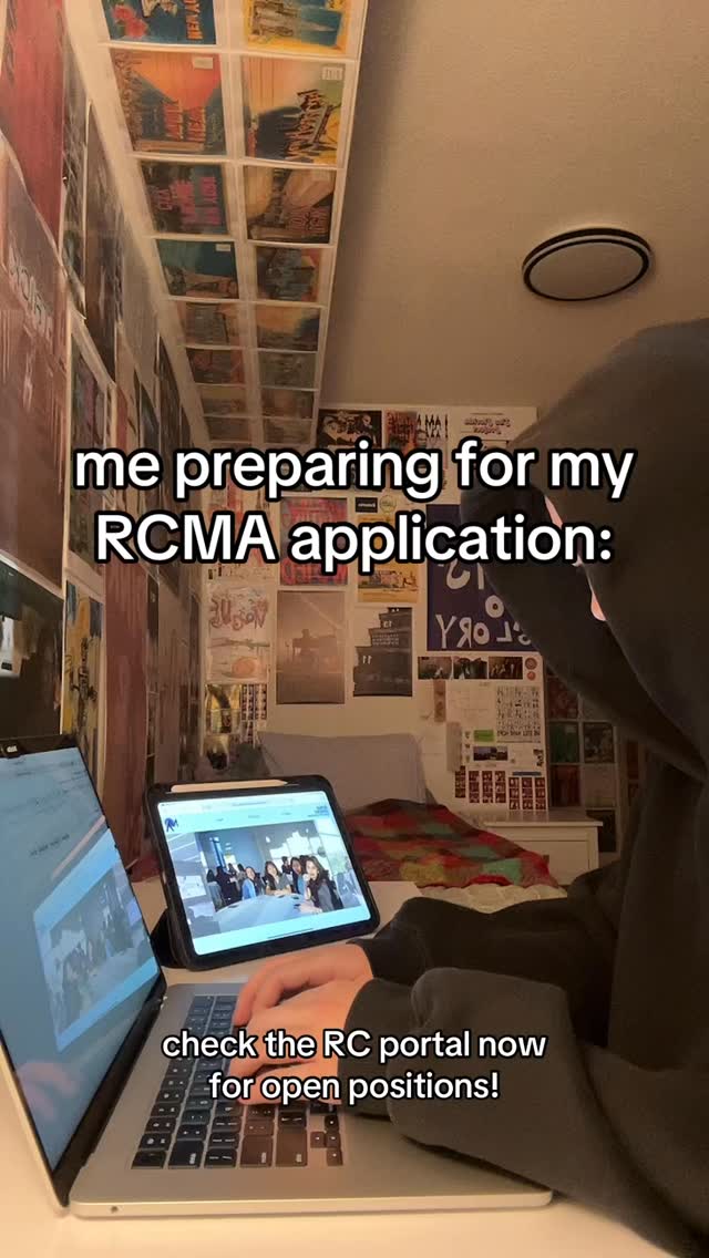 RCMA Director Positions are LIVE and due TONIGHT. RCMA Manager Positions will be live shortly. CHECK THE RC PORTAL FOR MORE INFO!
don’t miss this opportunity to join one of the BEST RC CLUBS!
#rotmancommerce #rcma #marketing #campuslife #uoft