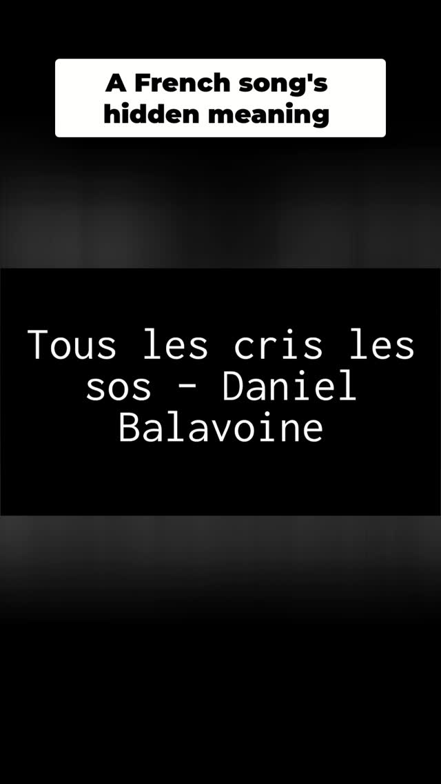 Hommage à Daniel Balavoine avec les paroles de sa chanson emblématique, 'Tous les cris les sos'.
La video complète sur Youtube : link in bio
#DanielBalavoine #MusiqueFrançaise #Paroles #ChansonFrançaise #partitionpiano #piano #pianiste #musique #variete #TouslescrislesSOS