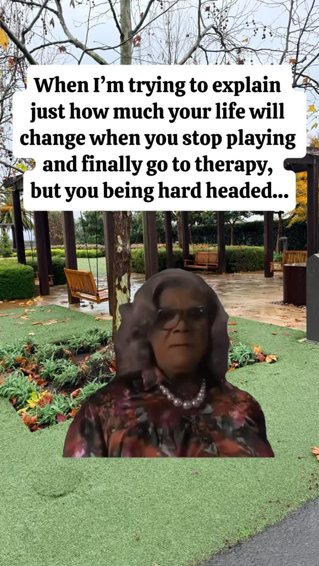 Raise your hand 🙋🏾♀️ if you know I’m talking to you 👀
#gototherapy