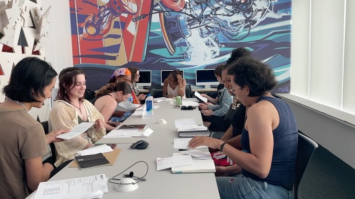 Thank you to everyone who joined us for our intuitive poetry workshop @icavcu. It was incredibly rewarding to create exercises that affirm our innate psychic abilities towards supporting creative practices, and hear everyone’s unique poetry.
Special gratitude to @curatorialpuppy & @mimis_wholesale_img_emporium for inviting me and creating this event.