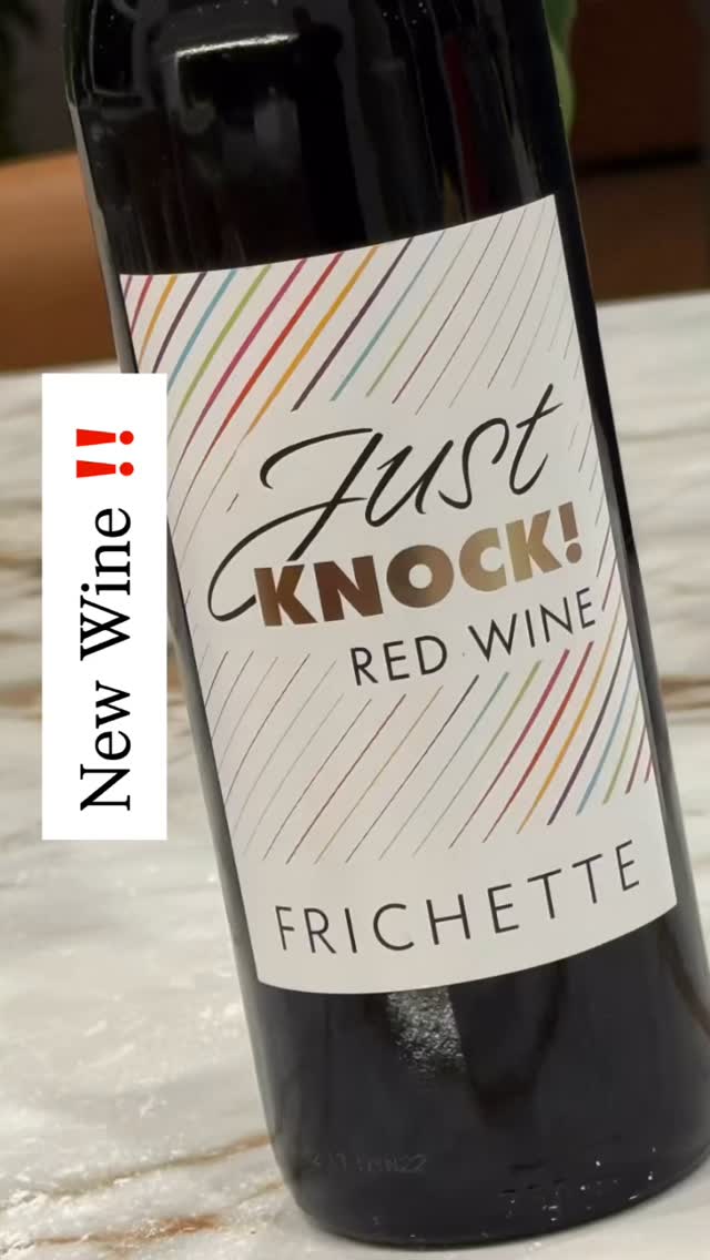 Introducing our brand new wine.
Just Knock is a fresh approachable wine inspired by Greg and Shae Frichette’s story of persistence. It’s made for everyday celebrations, casual gatherings and bold dreamers everywhere.
Dreams don’t wait and neither did we. Greg and Shae nearly wore out their knuckles knocking on doors to find the perfect spot on Red Mountain. After dozens of no’s, one owner finally said yes!
Just Knock is a tribute to that journey. A wine born from persistence, passion and the belief that if you just knock the right door will open.
Non-Vintage
20% Malbec 2023
40% Merlot 2024
40% Cabernet Franc 2024
Just Launched
Available to club fam and retail partners
#newwine #frichettefan #wawine #frichettewinery #wineclub