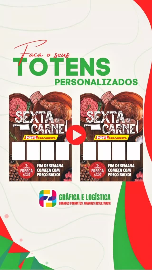 ✨ Do projeto ao ponto de venda que vende!
Mostramos cada etapa: impressão de alta qualidade, corte preciso e o resultado final do totem personalizado pronto para chamar atenção no PDV.
📍 Ideal para promoções, ações sazonais e campanhas que precisam de impacto visual.
Aqui, seu material ganha forma, destaque e resultado!
📲 Fale com a F&F Serviços Gráficos e leve sua marca mais longe.
#TotemPersonalizado #ImpressãoDigital #CorteProfissional #MaterialPromocional #PDV