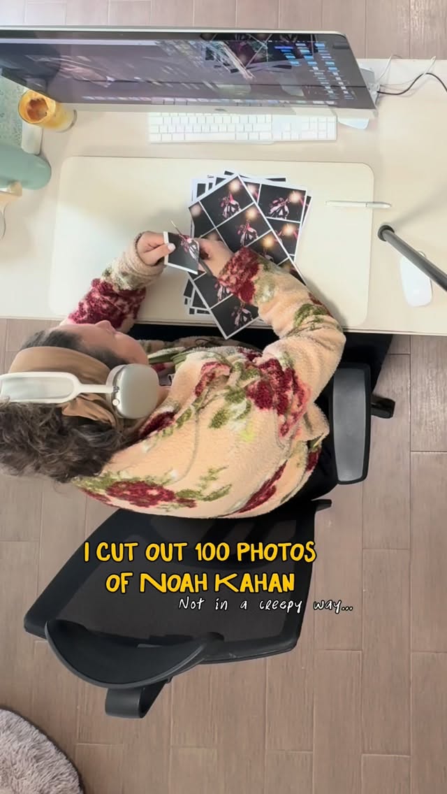 @noahkahanmusic new single coming out Friday 🫠
Been meaning to try my hand at a Mixed media Stop Motion music video and this audio clip came out at the perfect time!
What if he sees this?!? 😱