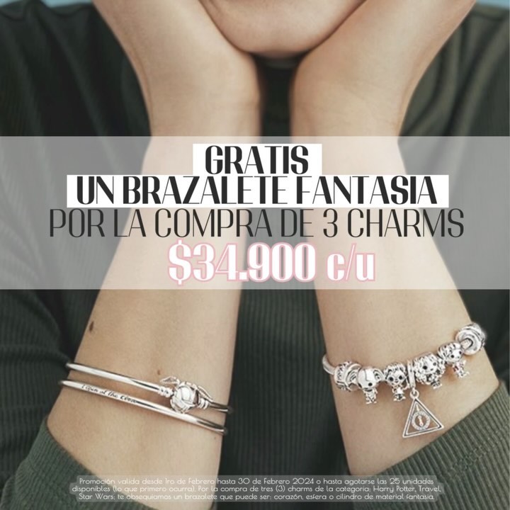 ❤️✨ Estamos mes de los sueños convertidos en realidad. Celebra cada momento con nuestro brazalete y charms.