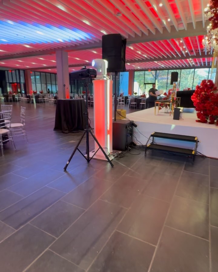 Transform your ballroom with our elegant lighting services!