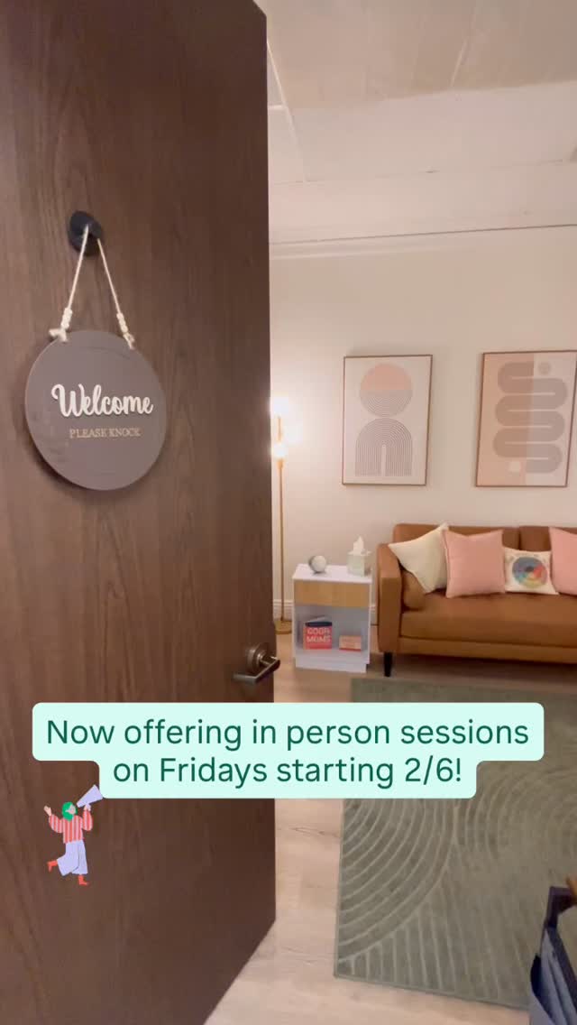 Excited to announce that I’m expanding my in-person therapy offerings to include Fridays!
✨New office decor
✨New time slots
I’m a licensed mental health therapist certified in perinatal mental health (PMH-C).
I specialize in supporting moms on their reproductive journeys: from fertility challenges and loss through postpartum and into parenting.
You can schedule a complimentary consultation with me via my website. Link in bio. 👆
#perinatalmentalhealth #bayareamoms #sanjosemoms #maternalmentalhealth #meggiezangerlpcc