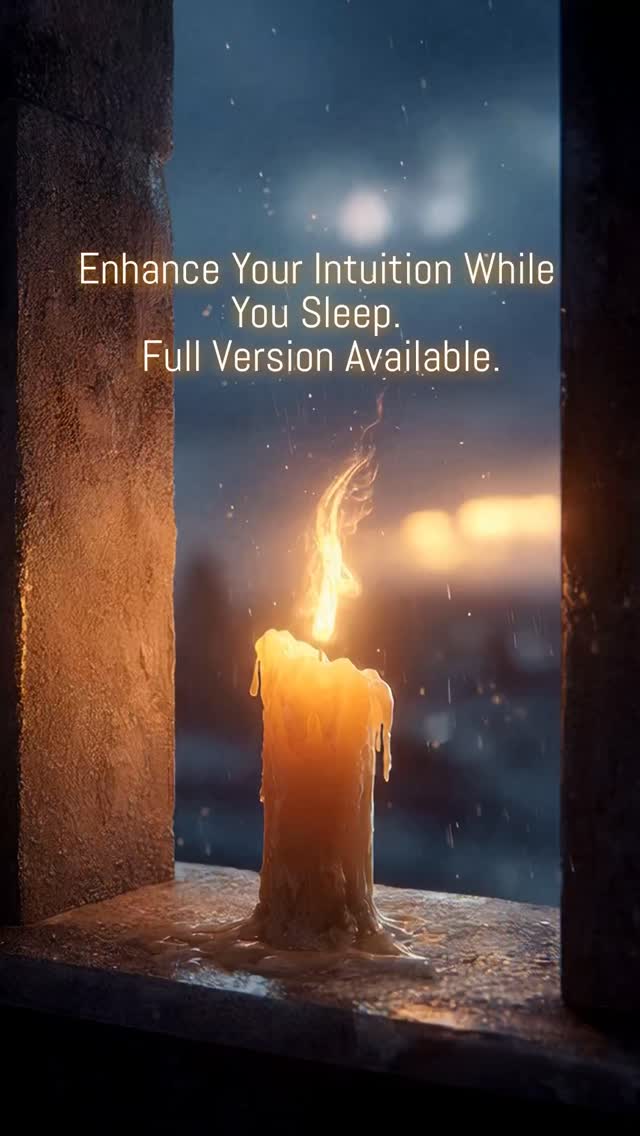 ✨ A little excerpt from my Enhance Your Intuition While You Sleep meditation 🌙💫
I loved recording this one… it’s all about connecting with your inner wisdom as you drift into deep, peaceful sleep.
If you’re feeling called to strengthen your intuition and receive more guidance from within, you might really enjoy this tonight 🕊️✨
Listen to the full sleep meditation, link in my bio.
Sweet dreams 🌌💙
#intuition #intuitiveguidance #sleepmeditation #sleepaid #sleep