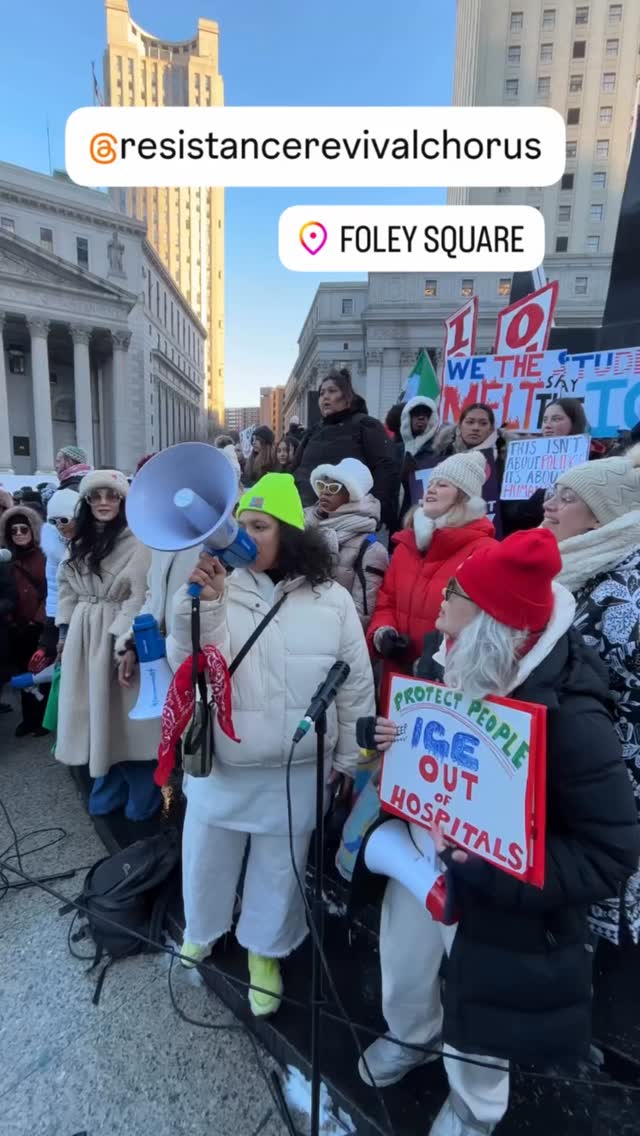 ❤️ NYC stands with MN
🎶 I will stand for you,
Will you stand for me?
Everybody deserves to be free.
🎶 I would lend a hand to you,
Would you lend a hand to me?
Everybody deserves to be free.
#EverybodyDeservesToBeFree
#AbolishICE
🎶 by @devamahal
📹 by @thenyic