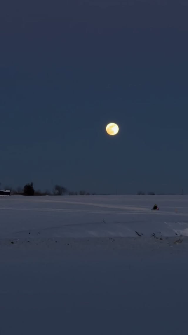 February’s full moon is known as the Snow Moon, a name rooted in history… 🌕
Indigenous and early settler calendars named moons after what defined the season, and February was typically the snowiest month of the year. Life slowed, travel was harder, and winter demanded patience and adaptation.
The Snow Moon is a reminder that winter was never meant to be rushed through.
When you lean into it, get outside, and move with the season instead of resisting it, winter becomes something to experience rather than endure.
Captured in Waterford, ON. this moment shows exactly why the name stuck. A bright winter moon, fresh snow, and snowmobilers cutting through a quiet field beneath it.
A reminder that winter can be something you live with and even enjoy, if you let it.🤍❄️
🎥 @jessesenko