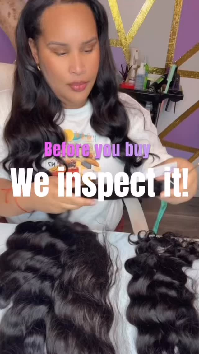We don’t just sell hair — we verify it. 💎
Each bundle is carefully inspected to meet our luxury standards before leaving our hands.
Quality you can see. Confidence you can feel.
If it doesn’t pass inspection, it doesn’t get sold. 🔍✨
That’s the Forget Me Not Hair Co promise.
#LuxuryHair
#QualityChecked
#RawHairOnly
#HairBusiness
#ForgetMeNotHairCo