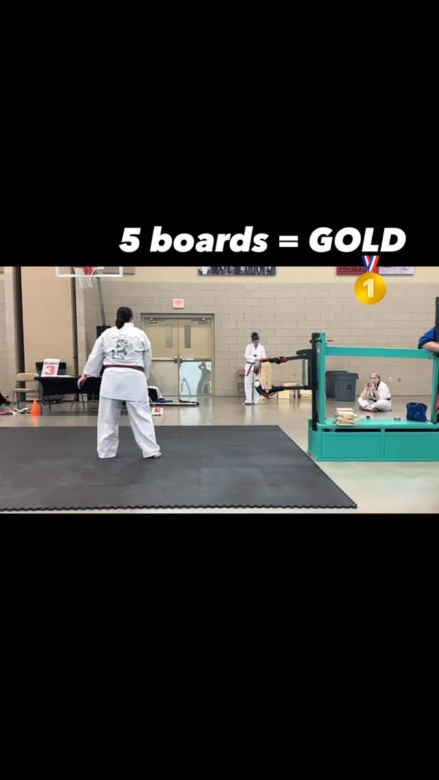 Power Breaking Side Kick!
So fun!!!