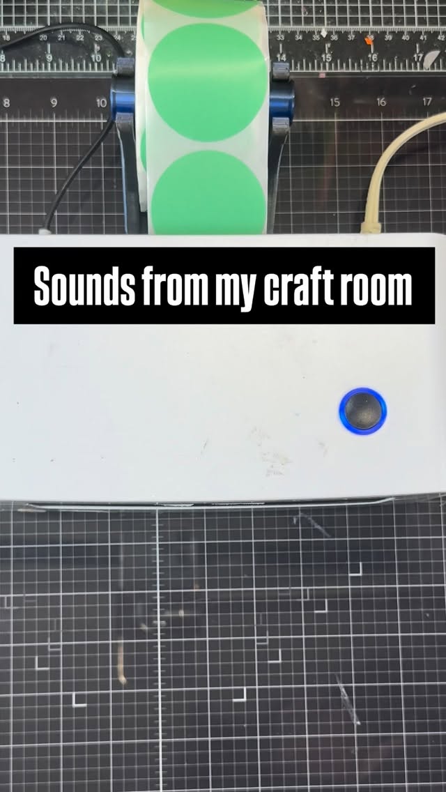 Sounds from my craft room.
Something about this is music to my ears. Maybe because it means I’m being productive with minimal effort 😜
#Craftroom #papercrafts #sharehandmadekindness #asmr #asmrcrafting
