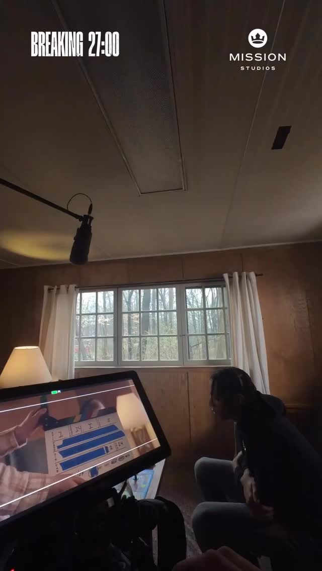 After getting through many stomach growls in this more quiet scene, (and chickens on the property) we were able to get a wonderful take on this scene from Breaking 27:00.
If you haven’t heard, Breaking 27:00 is hitting streaming platforms very soon! Make sure to follow @missionstudiosfilms to be the first to know when it’s available for streaming. #mentalhealthawareness #breaking27 #comingsoon